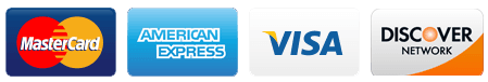 Accepted Payment Cards: Visa, MasterCard, American Express, Discover