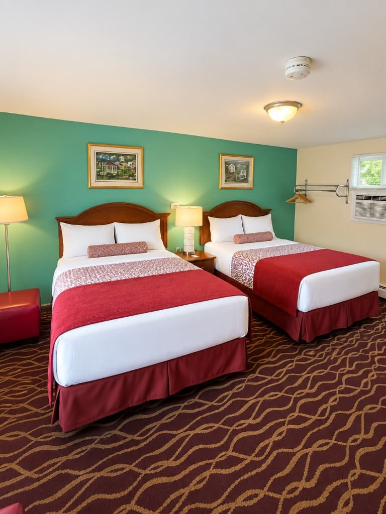 Cozy Corner Motel 2 Double Beds Room